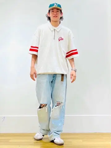 GAP XL 하프 지퍼
