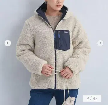 파타고니아 patagonia 키즈 리버서블 레이디 프레디 후디 XL