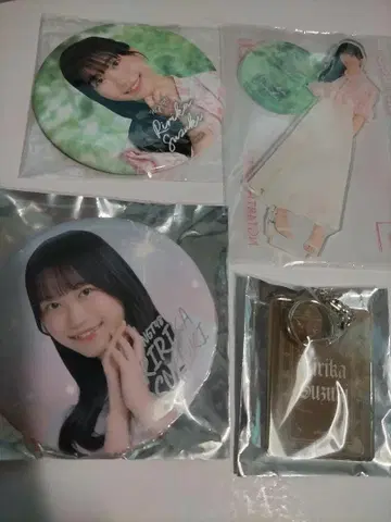 NGT48 스즈키 린카 아크릴 스탠드 배지 극장 복권