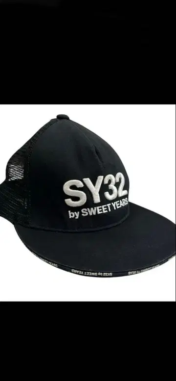 SY32 by SWEET YEARS 블랙 캡