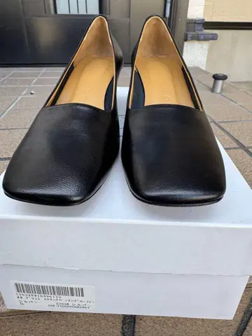 [ 새상품 미사용 ] 스퀘어 펌프스 Fabio Rusconi 22.5cm