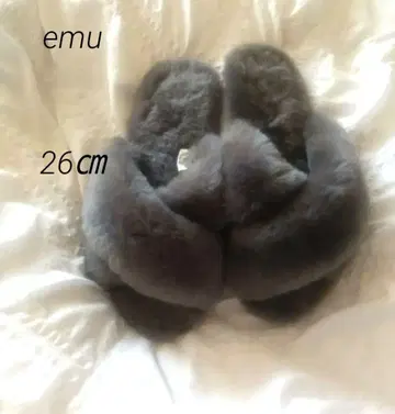 EMU Australia 그레이 퍼 샌들 26cm
