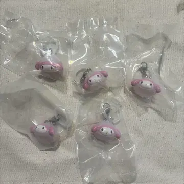 가챠가챠 산리오 메지루시 액세서리 나리키리만 마이멜로디