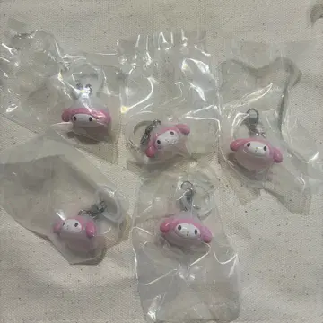 가챠가챠 산리오 메지루시 액세서리  마이멜로디 5개