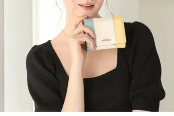 clelia 지갑 리베르테 이단 접이식 지갑 여성용
