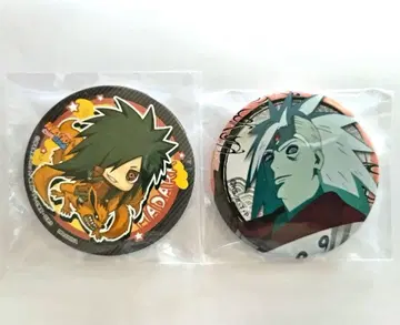 우치하 마다라 캔뱃지 2개 세트 NARUTO