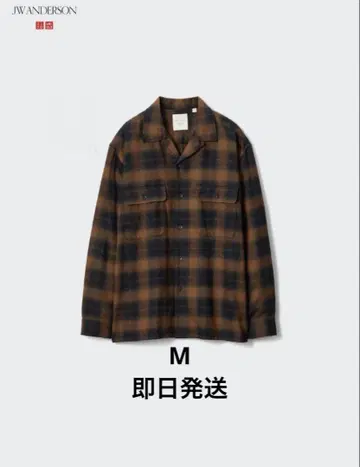 JW ANDERSON 브러쉬드 코튼 오버 사이즈 셔츠 M 사이즈