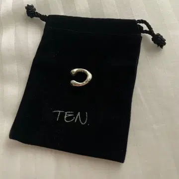 TEN. 실버 후프형 이어커프 ec-0003