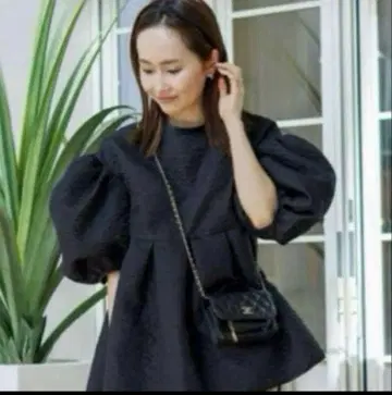 BLUELEA 블루레아 실키 자카드 블라우스