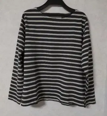 MHL. 마가렛호웰 보더 T셔츠 카키