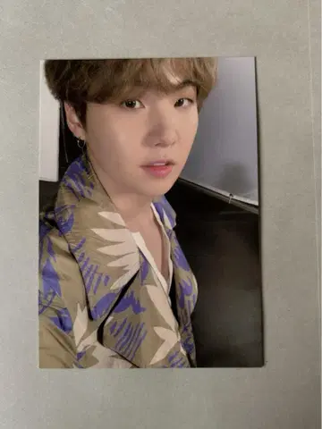BTS SUGA 윤기 트레이딩 카드