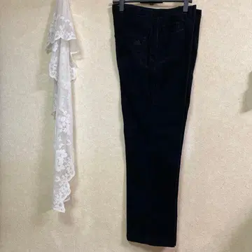 새상품 아디다스 테일러메이드 골프 팬츠 85 블랙 코듀로이