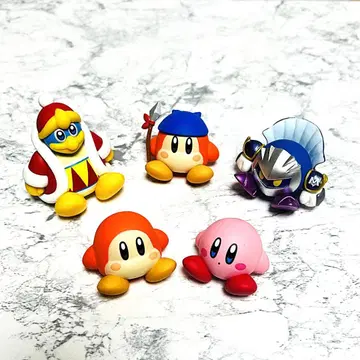 앉아있는 별의 커비 [전 5종 풀 컴프] 가챠가챠 캡슐 토이