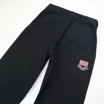 XLARGE 블랙 워크 팬츠 34인치