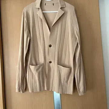 베이지 테일러드 자켓 L 사이즈