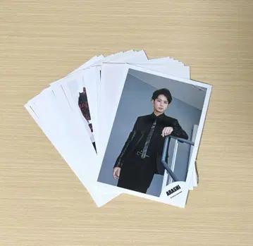 아라시 공식 사진 마츠모토 준 묶음 판매 36장 세트