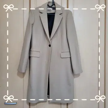 자라 체스터 코트 카멜 ZARA