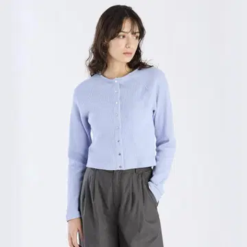 agnes b. 아네스베 와플 컴팩트 가디건