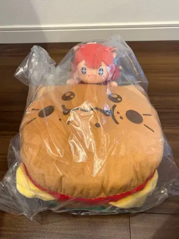 제일복권 아카미 카루비 A상 카루비 돌격 햄버거 쿠션