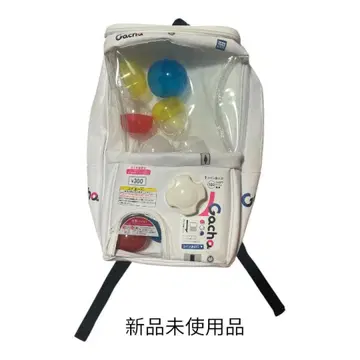 가챠 투명창 달린 백팩 미사용 새상품