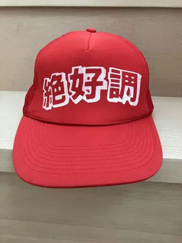 헨타이 카메라 헨타이 웍스 절호조 메쉬 캡 빨간색