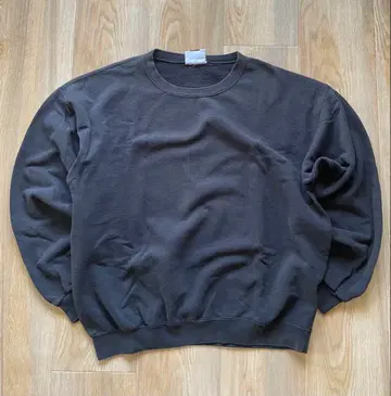 Lee 맨투맨 HEAVY WEIGHT 블랙 USA제