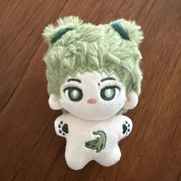 왕이보 봉제 인형 본체 10cm 그린 헤어