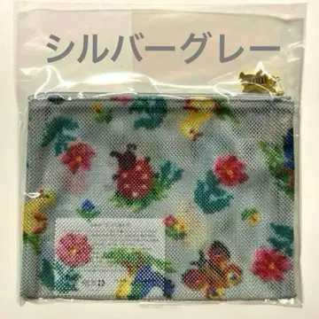 페이러 하이디 실버 그레이 팔로워 한정판 메쉬 파우치