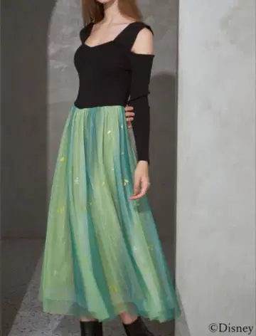 머큐리듀오 디즈니 컬렉션 튤 도킹 원피스 안나