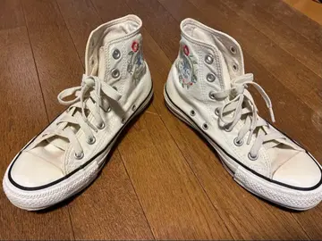 컨버스 올스타 플라워 크라운 자수 디자인