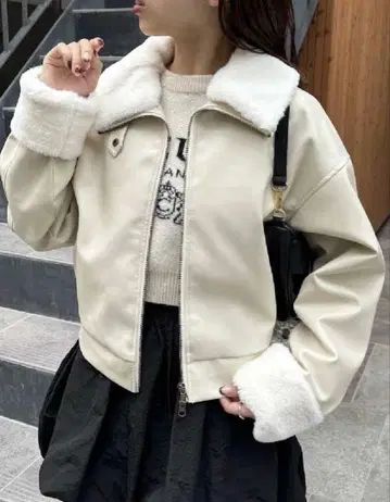Chico 택 포함 새상품 퍼 자켓