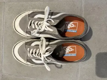 Vans ERA 그레이 스니커즈 체크 무늬