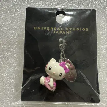 USJ 한정판 키티 참 스트랩 레어