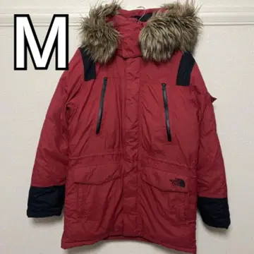 THE NORTH FACE 다운 자켓 M 크림슨 화이트 라벨