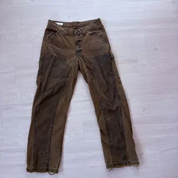ZARA 데님 워크 팬츠