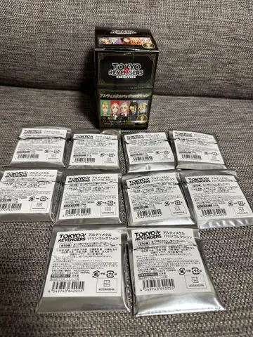 [ 미사용 새상품 ] 도쿄 리벤저스 원화전 캔뱃지 컴플리트 세트