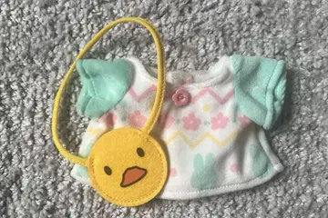 Flower Miffy 갈아입히기 의류 부활절 그린