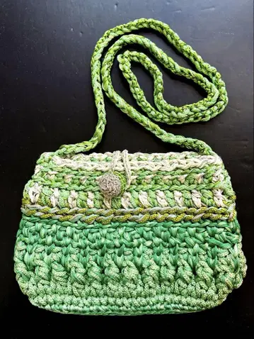 실크 마크라메 뜨기 미니백 파티백 포멀백 3