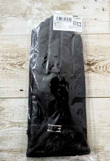 택 포함 새상품 후낫시 가죽 장갑 양가죽 장갑 블랙