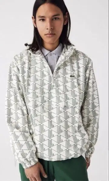 LACOSTE 라코스테 라이브 모노그램 아노락