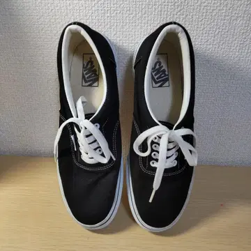 Vans 블랙 로우컷 스니커즈 26cm
