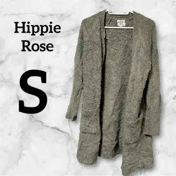 새상품급 Hippie Rose [ S ] 올리브 그린 롱 가디건 겉옷