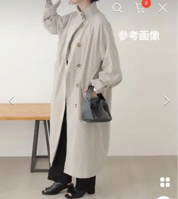 택 포함 새상품 레이 카즌 스프링, 트렌치 롱 코트