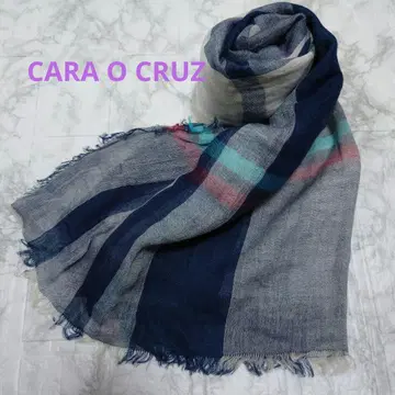 CARA O CRUZ 캐릭터 오스 면린넨 스톨