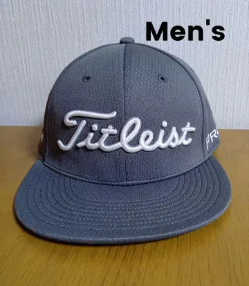 [컨디션 최상] Titleist 남성용 투어 엘리트 플랫빌 캡