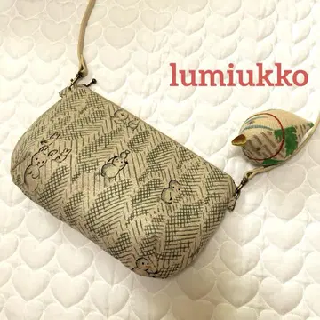 [ 하나뿐인 ] 764 양면 lumiukko 숄더백 루미유코 베이지