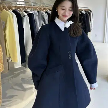 Bibiy DORIAN JACKET DRESS 코트 네이비