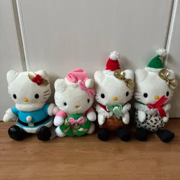 헬로키티 봉제 인형 크리스마스