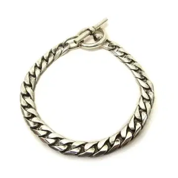 LAVER 러버 7mm Curb Chain T Bar Bracelet