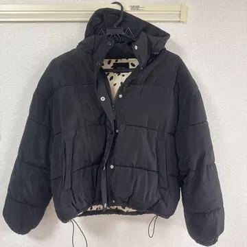 블랙 다운 자켓